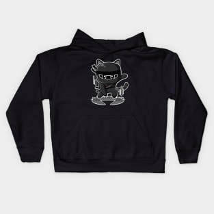 Ninja Cat Kids Hoodie